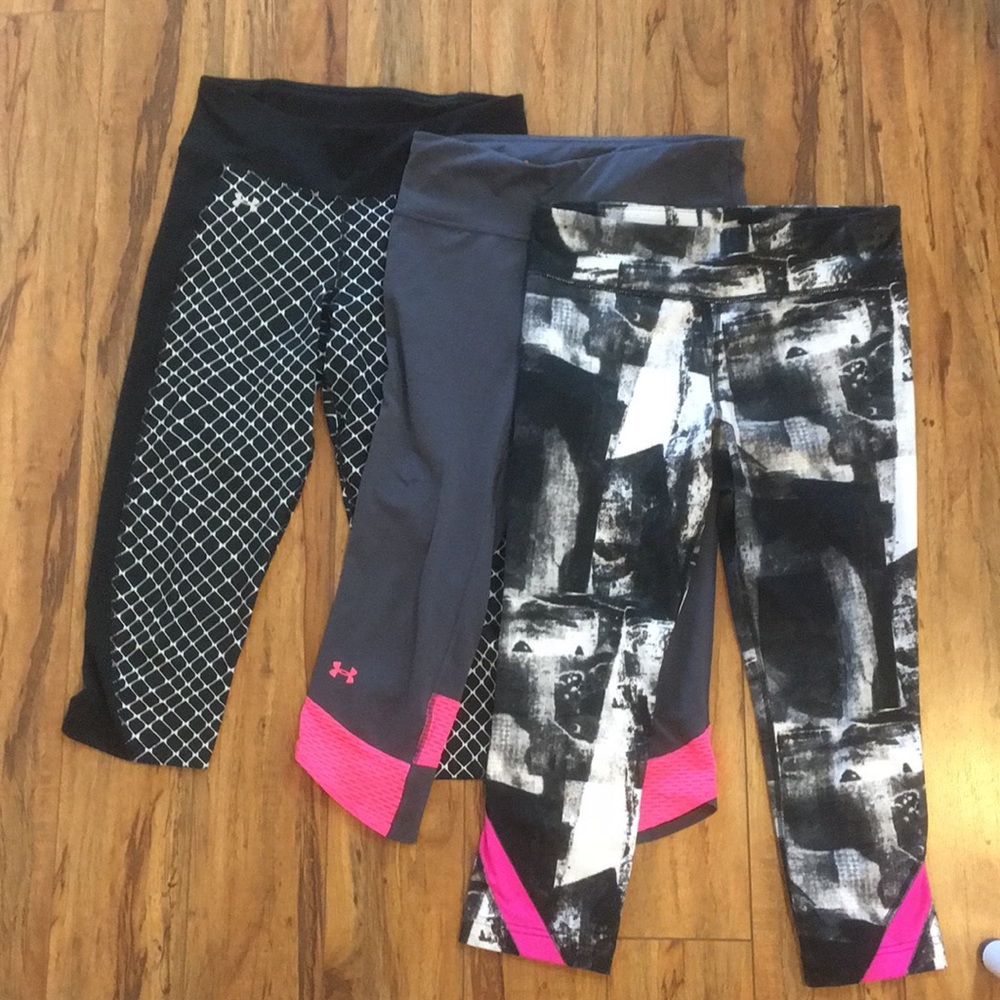 Under armour work out leggings (Capri)